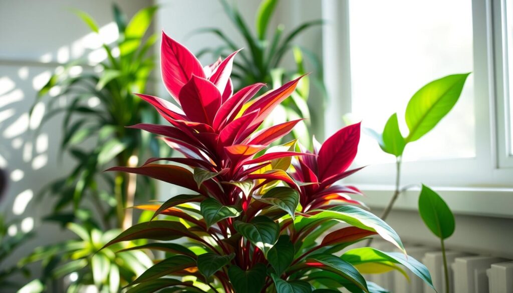 Prayer plant in bright indirect light