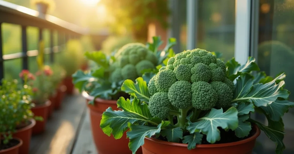 Grow Broccoli in a Container