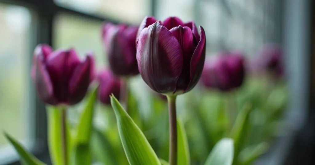 Black and White Flowers