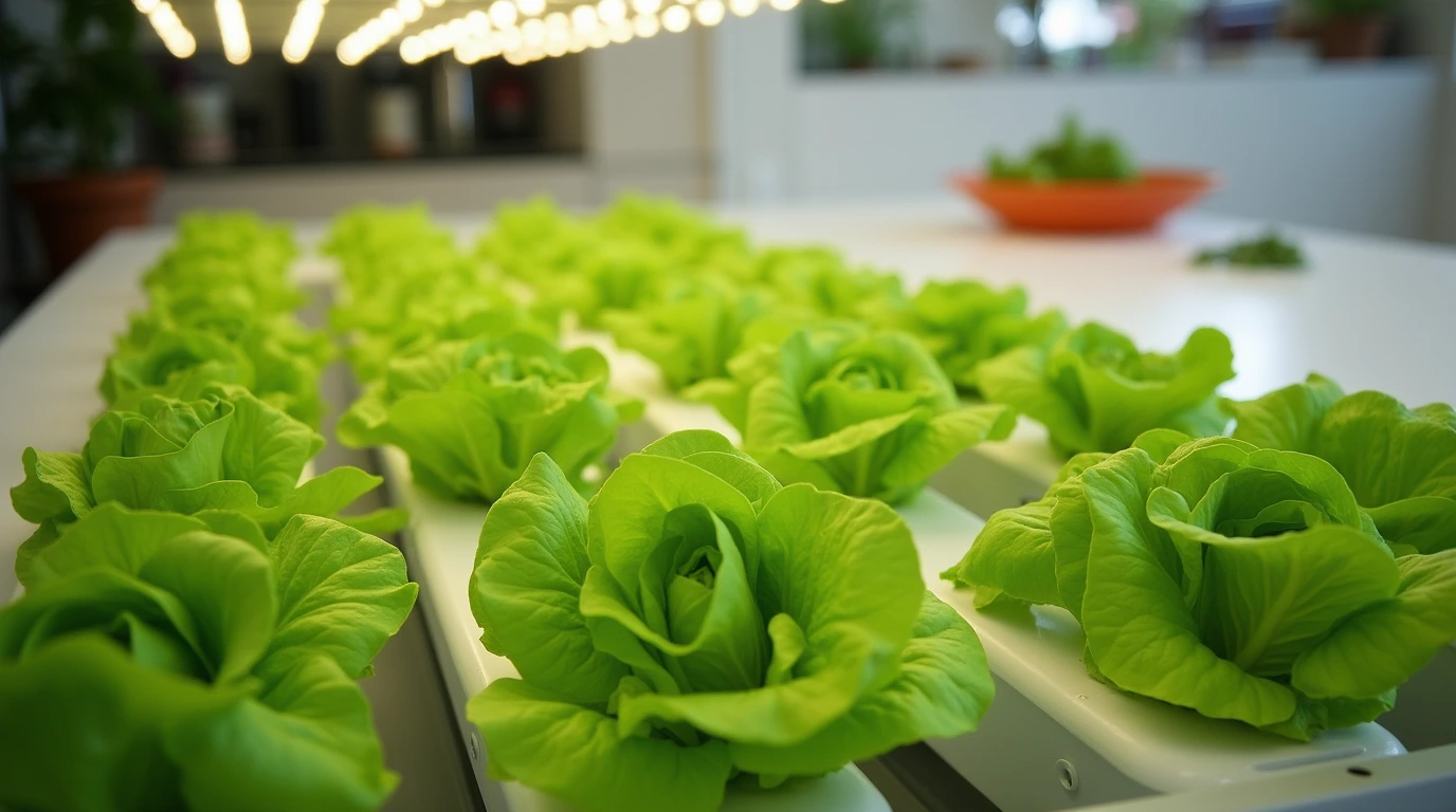 Hydroponic Lettuce