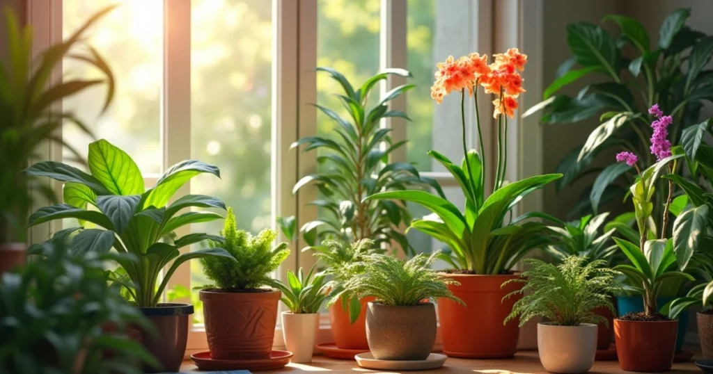 Colorful Indoor Plants