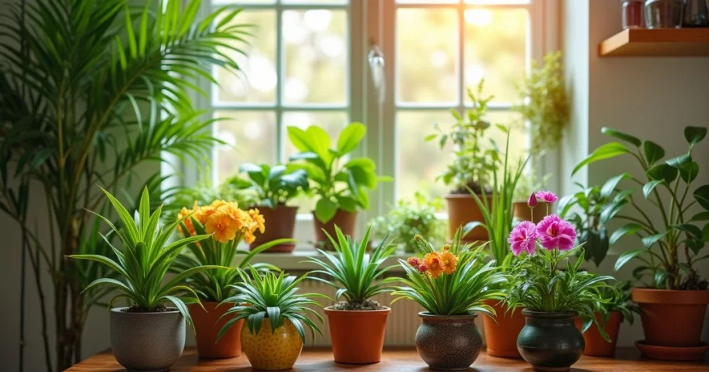 Colorful Indoor Plants