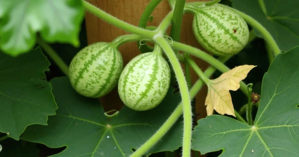 Cucamelons in Containers