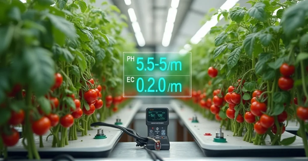 pH and EC Levels for Hydroponic