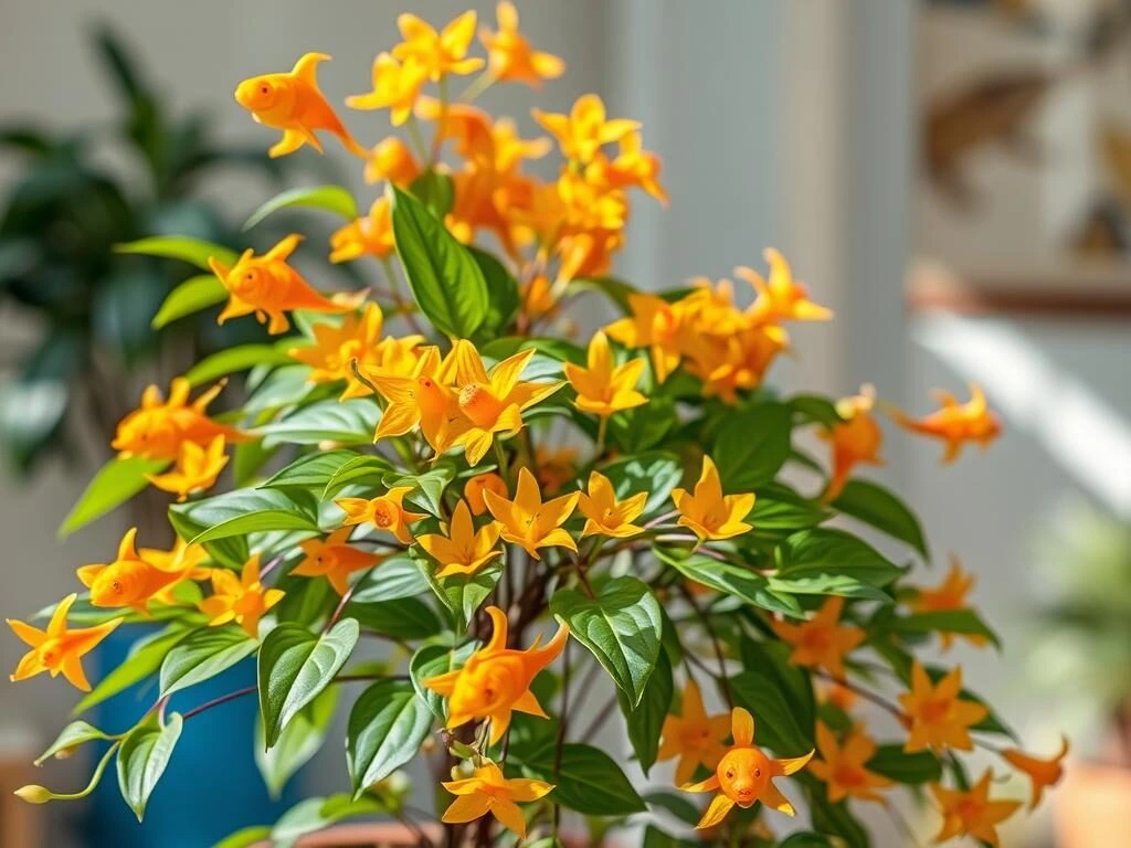 Goldfish Plant Car