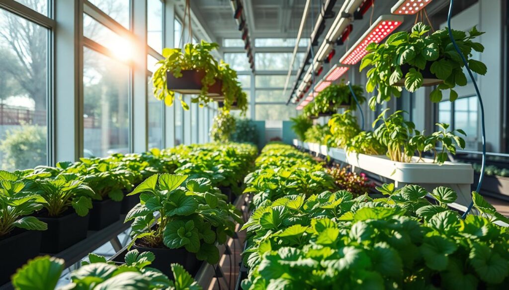 hydroponic garden