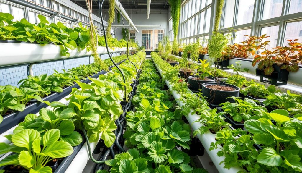 hydroponic plants