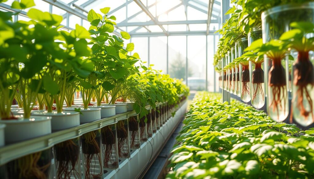 hydroponics and aeroponics