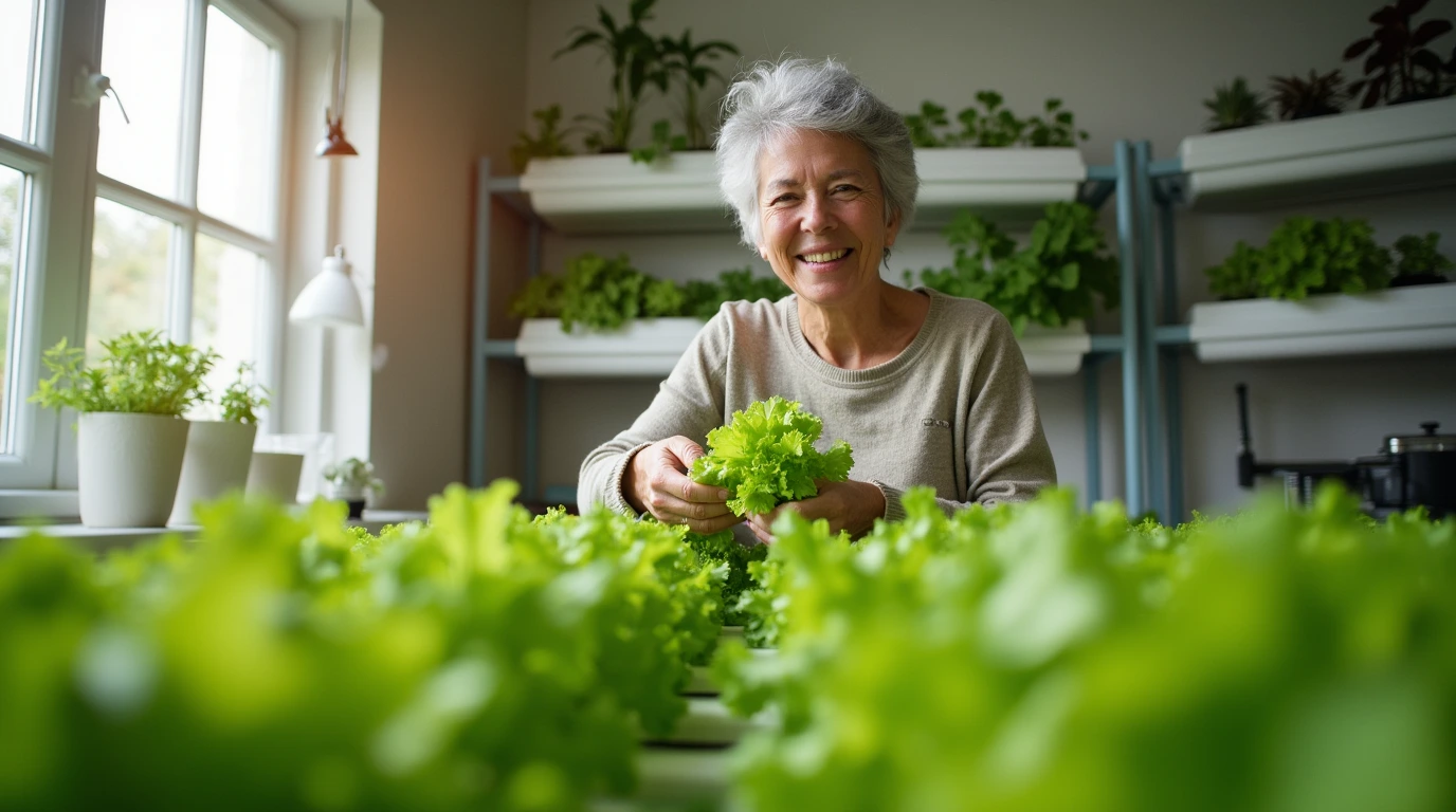DIY Hydroponic Lettuce System