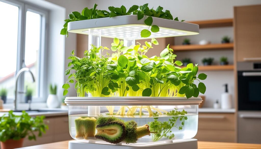 small hydroponic system