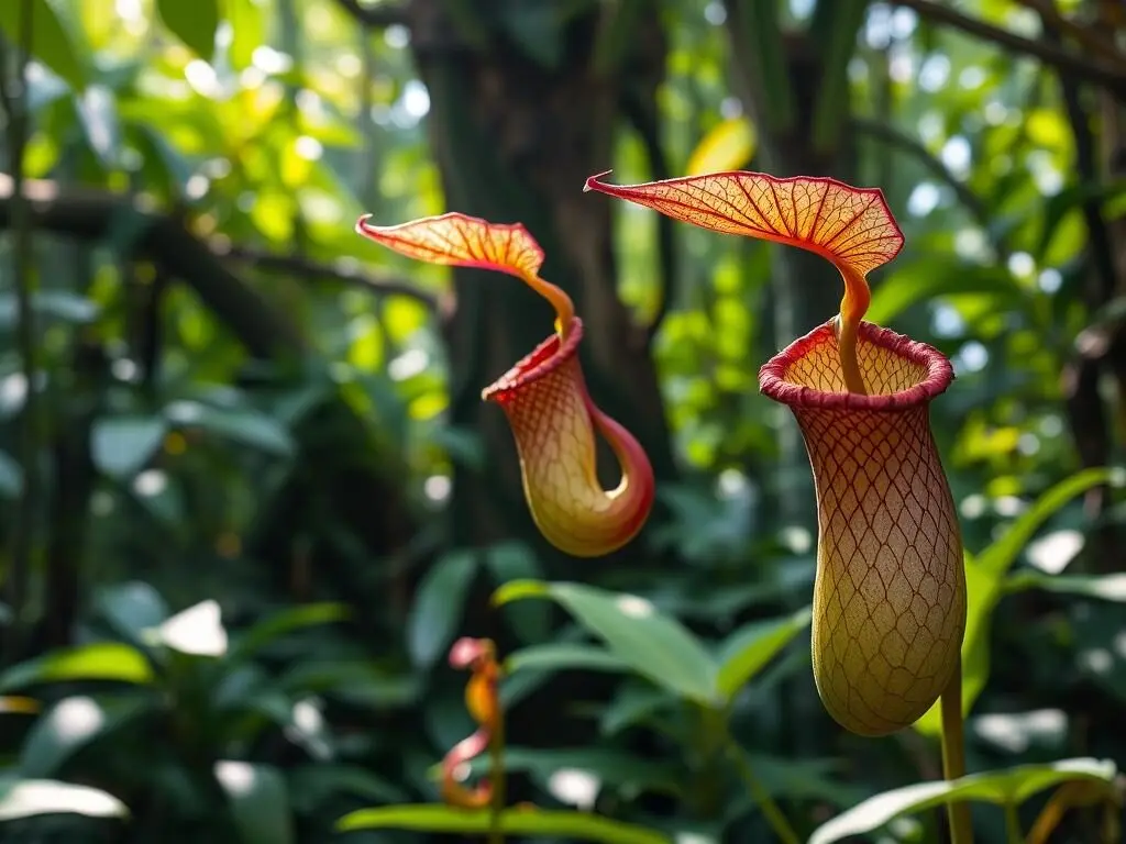 tropical pitcher plants