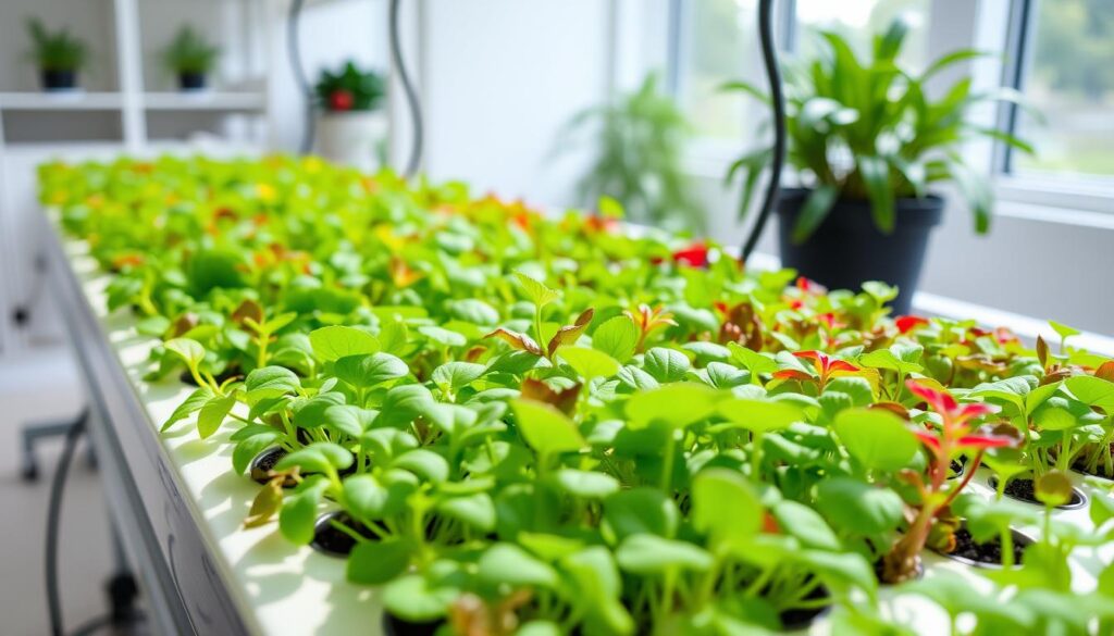 hydroponic microgreens