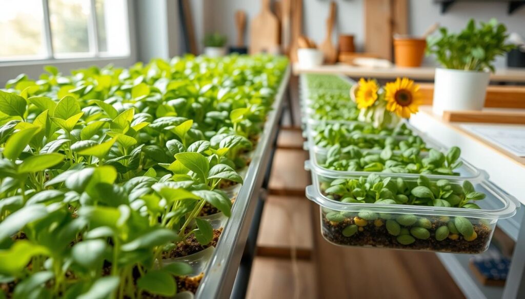 hydroponic microgreens for beginners