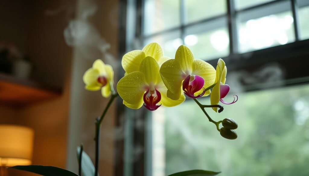 orchid humidity levels indoor