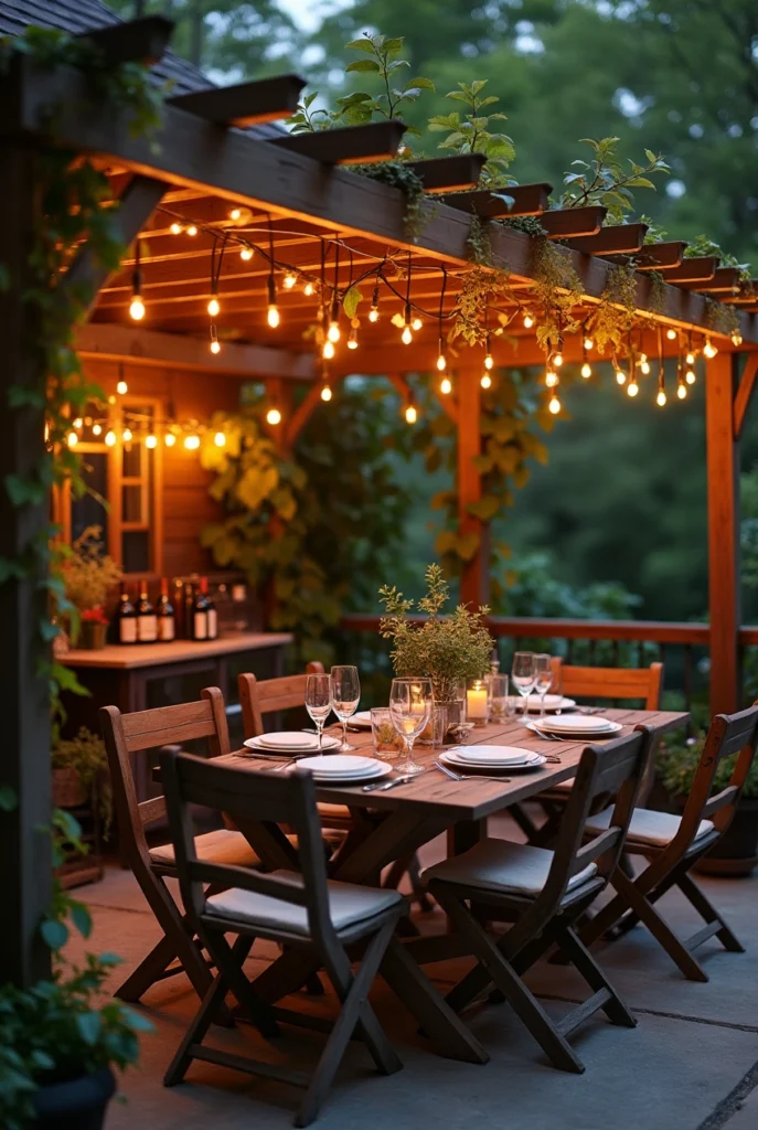 Outdoor Dining Oasis