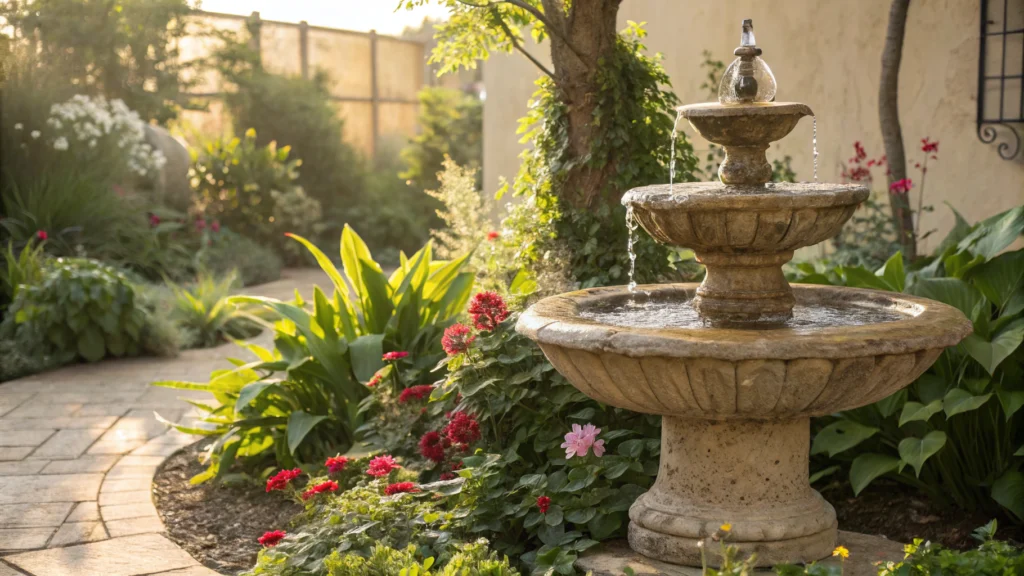 diy water fountain