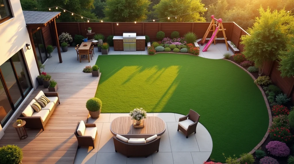 Backyard Layout Ideas