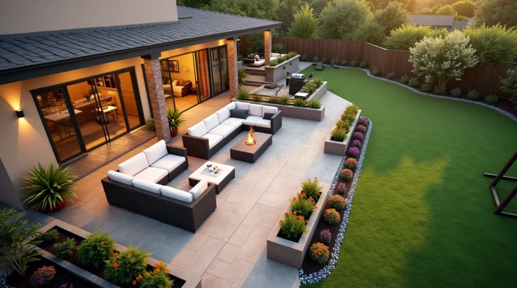 Backyard Layout Ideas