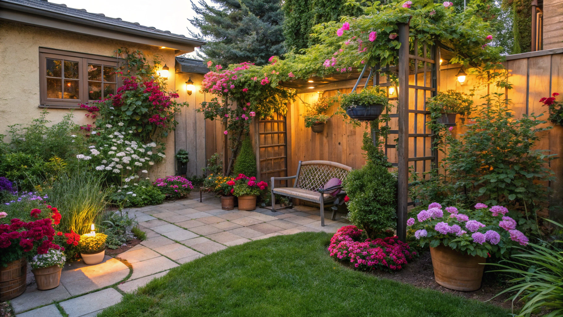 garden corner ideas
