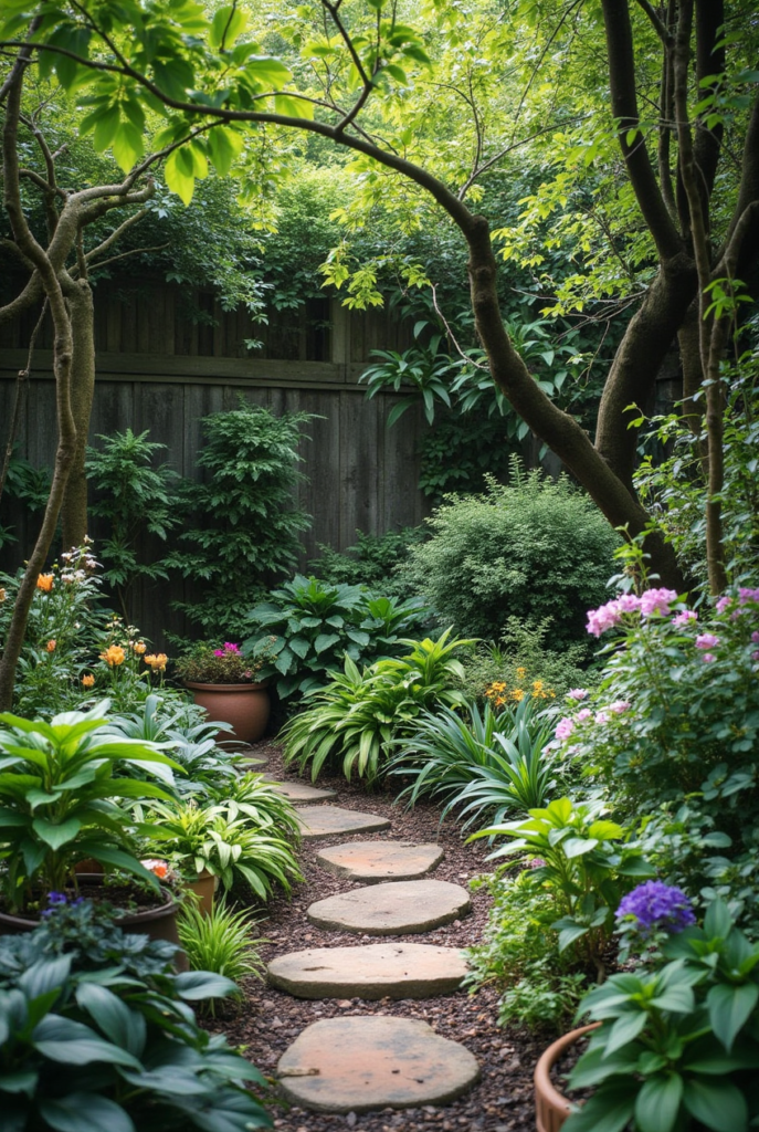 Shady Garden Corner