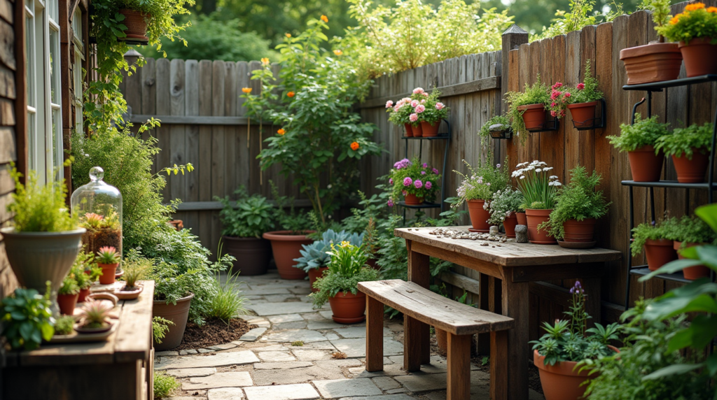 Tiny garden