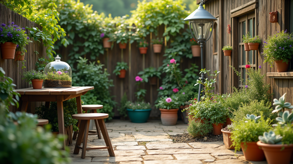 Tiny garden