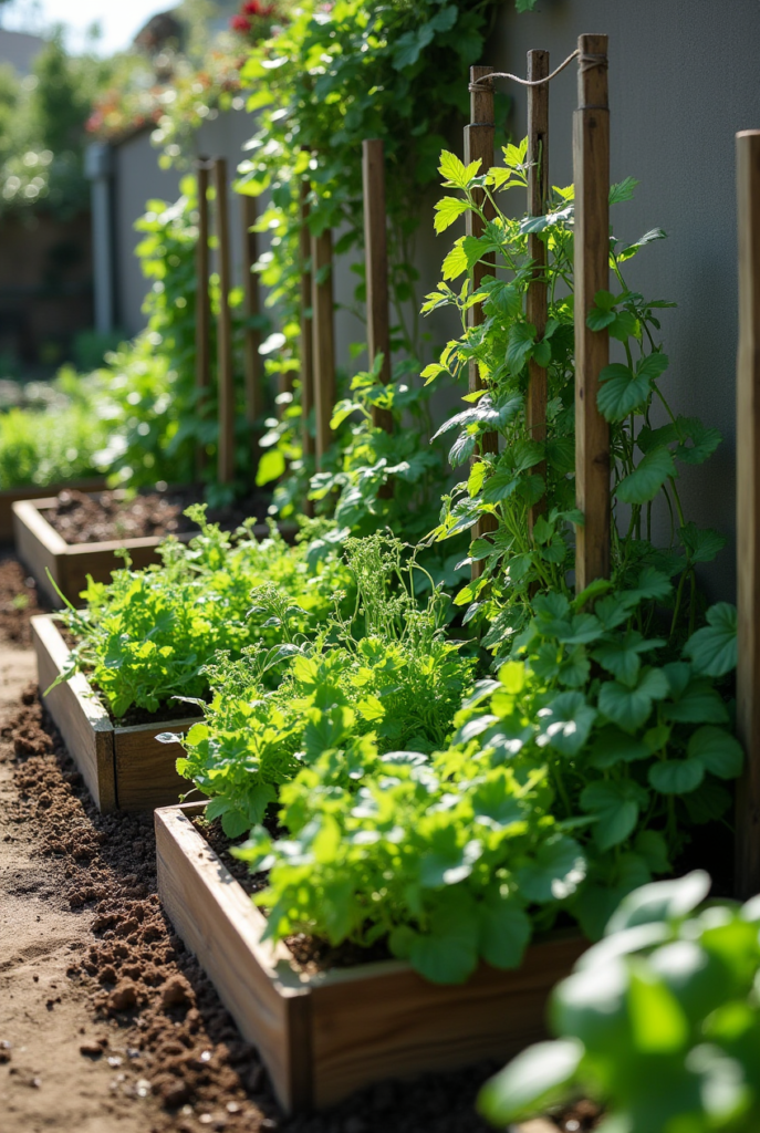 Square Foot Gardening Layout