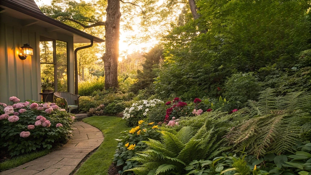 Shady Garden Corner