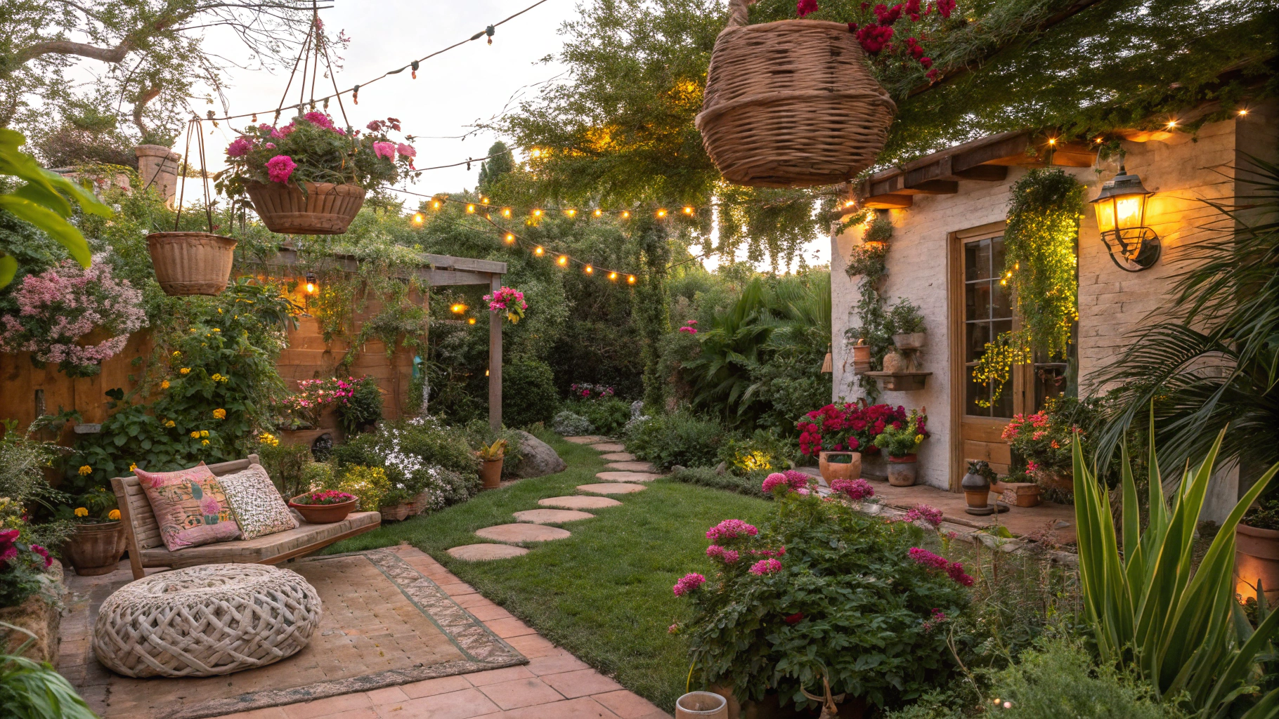 Bohemian garden