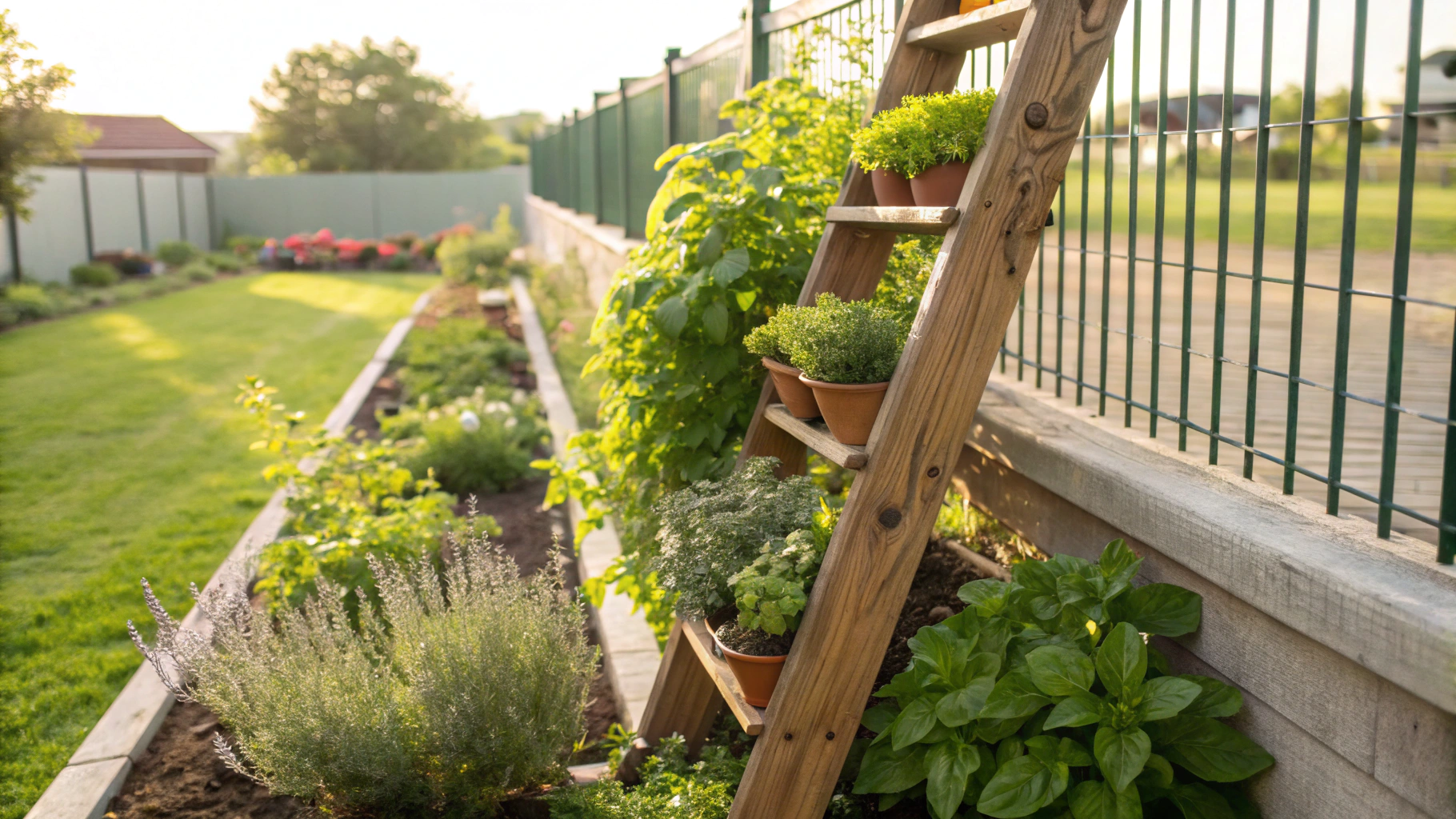 Ladder Herb Garden