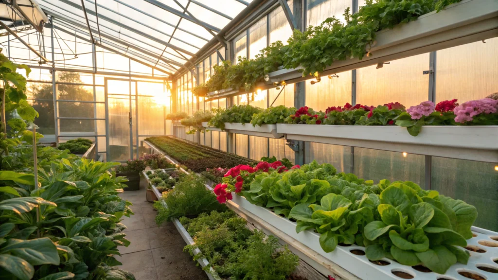 hydroponic greenhouse