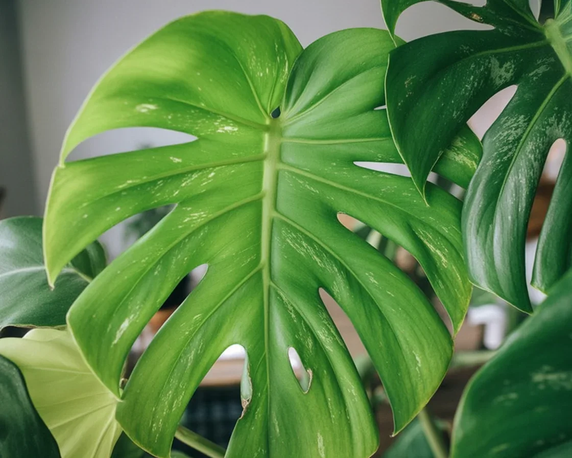 Common indoor plants including Fiddle Leaf Fig, Snake Plant, and Spider Plant.