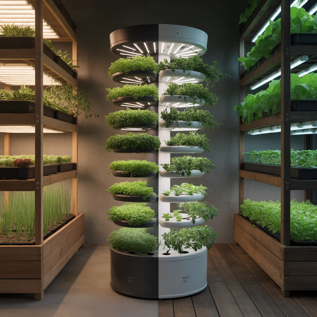 aeroponics tower