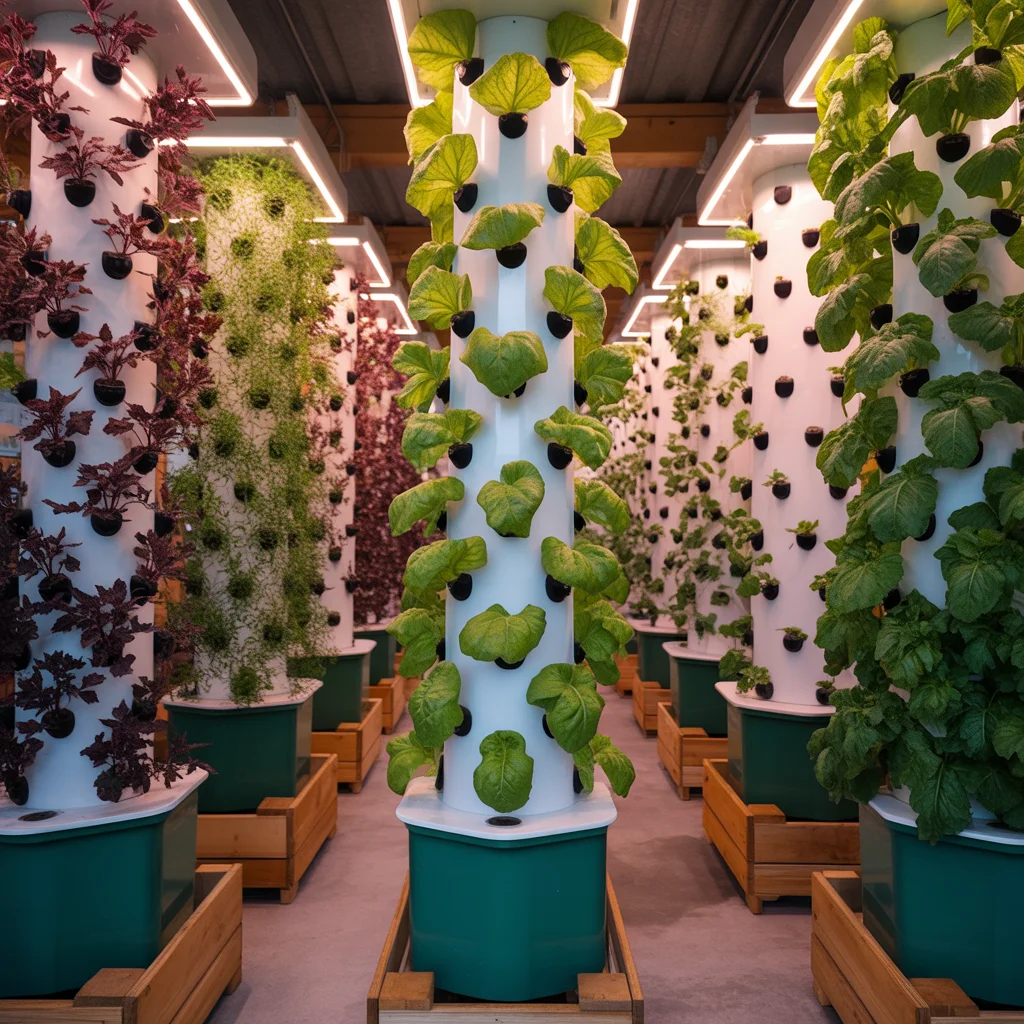 Grow Fresh in Small Spaces: The Vertical Aeroponics Tower Guide