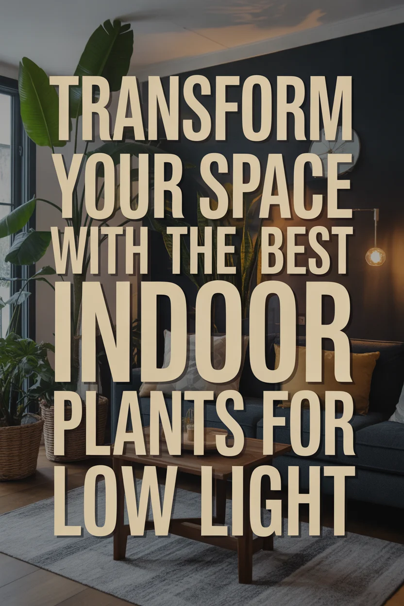 best indoor plants for low light