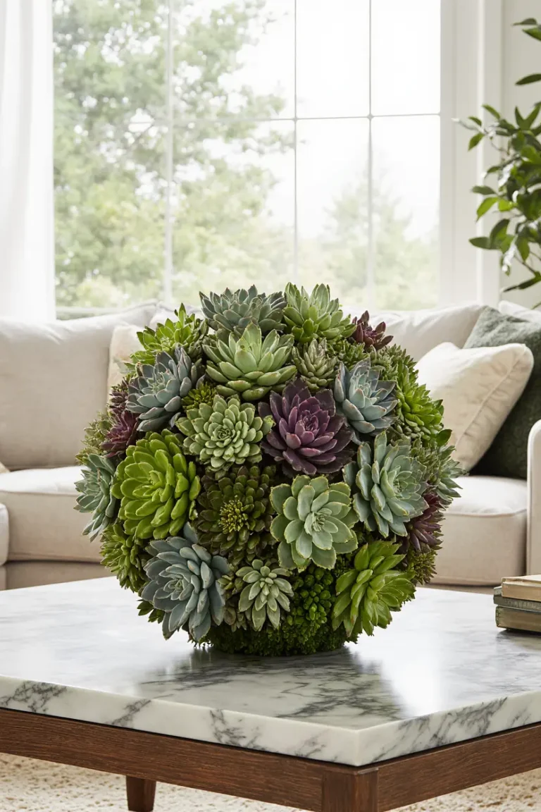 Succulent Sphere Garden