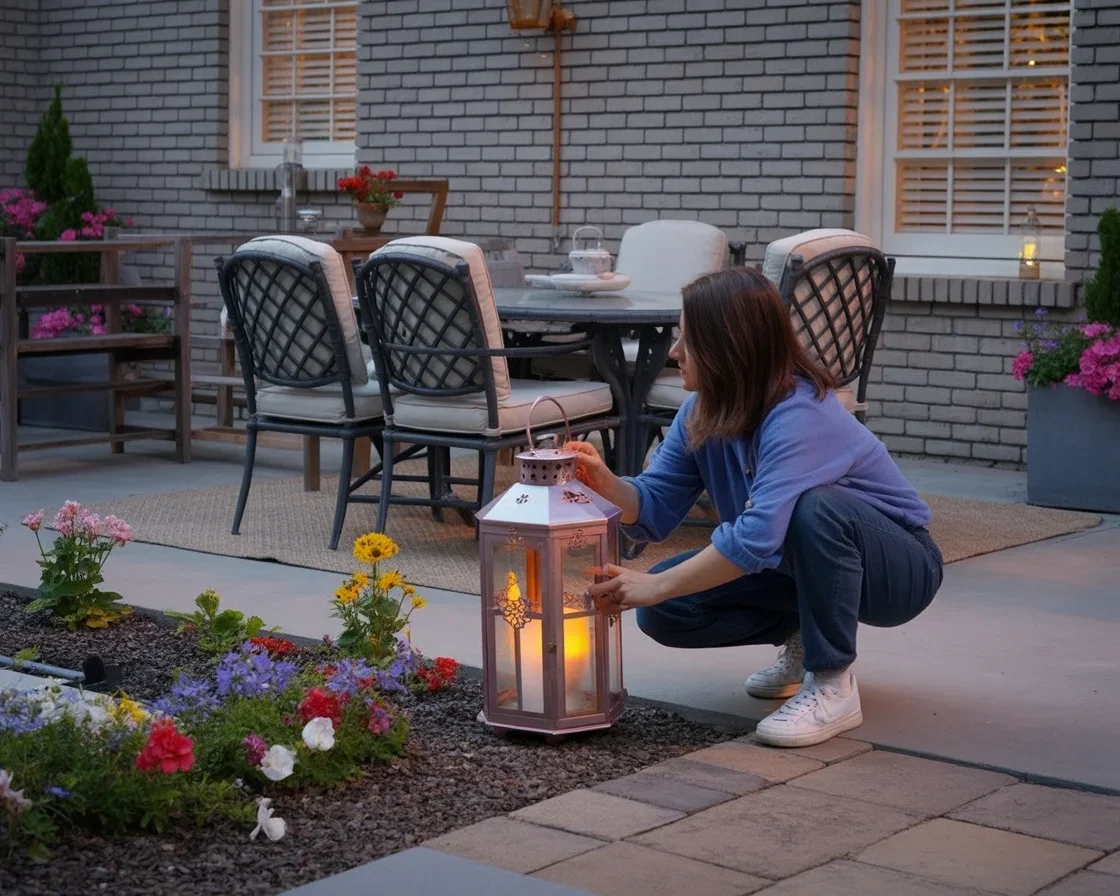 Beautiful outdoor garden decor including statues, stakes, and unique accents.