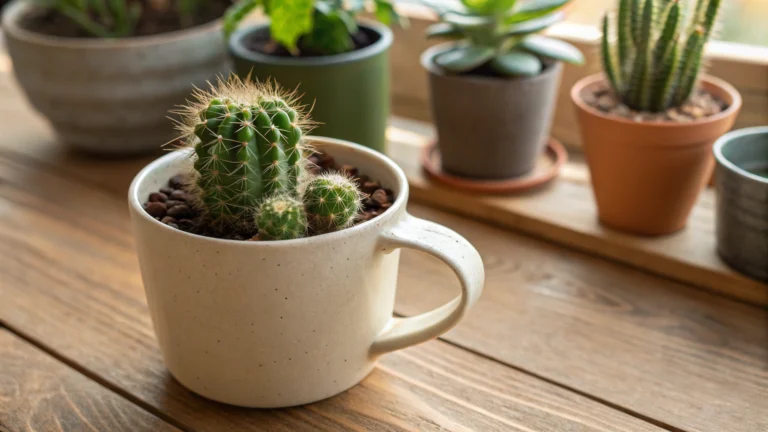 Coffee Cup Cactus
