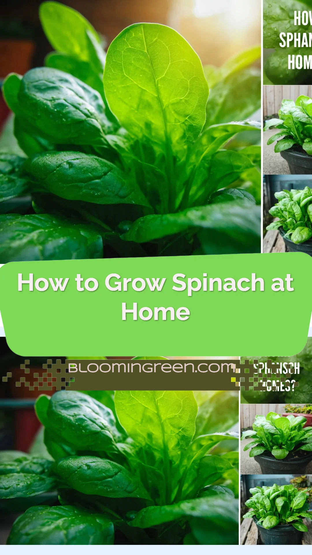 How to Grow Spinach at Home